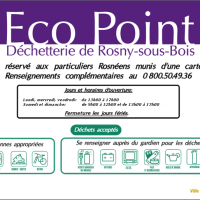 Rosny-Sous-Bois, programme « Eco Point » pour une Ville propre